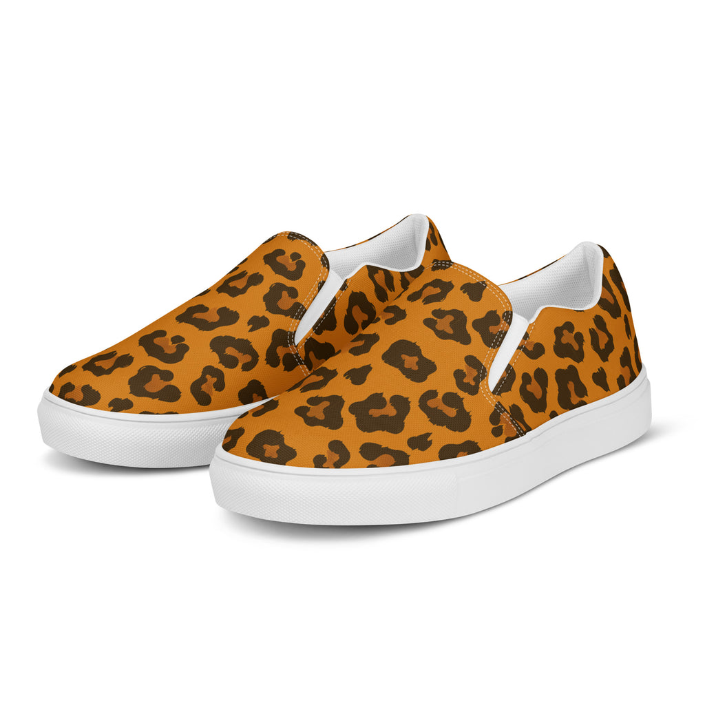 Leopard Print Rainbow Slip-on Shoes (male sizes) – The 
