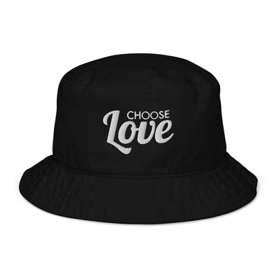Choose Love Organic Bucket Hat Hats The Rainbow Stores