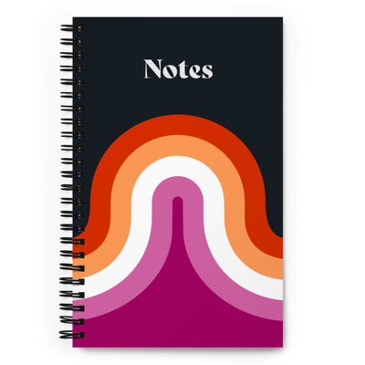 70s Lesbian Design Notebook Notebooks The Rainbow Stores