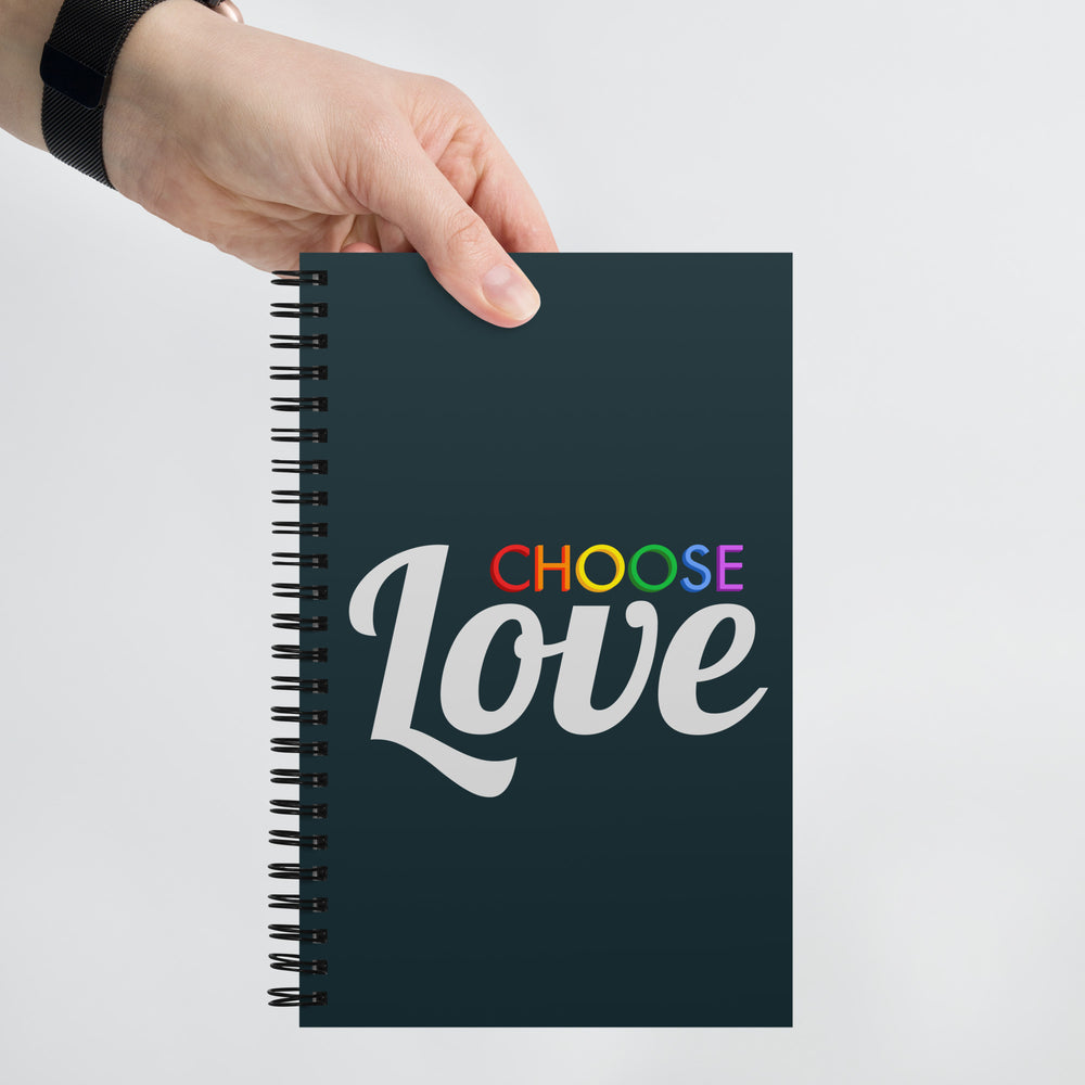 Choose Love Notebook Notebooks The Rainbow Stores