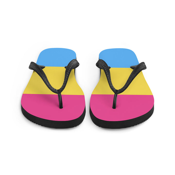 Pansexual Flag Flip-Flops Flip Flops The Rainbow Stores