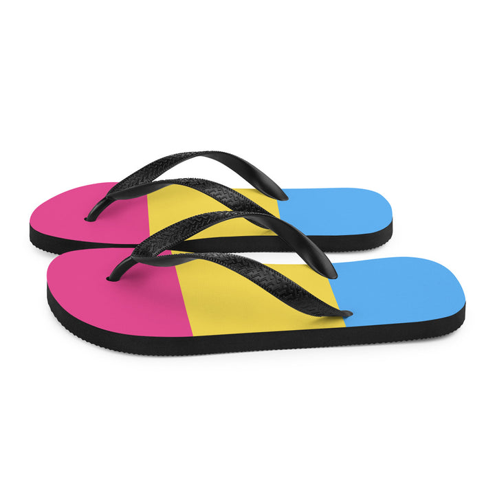 Pansexual Flag Flip-Flops Flip Flops The Rainbow Stores