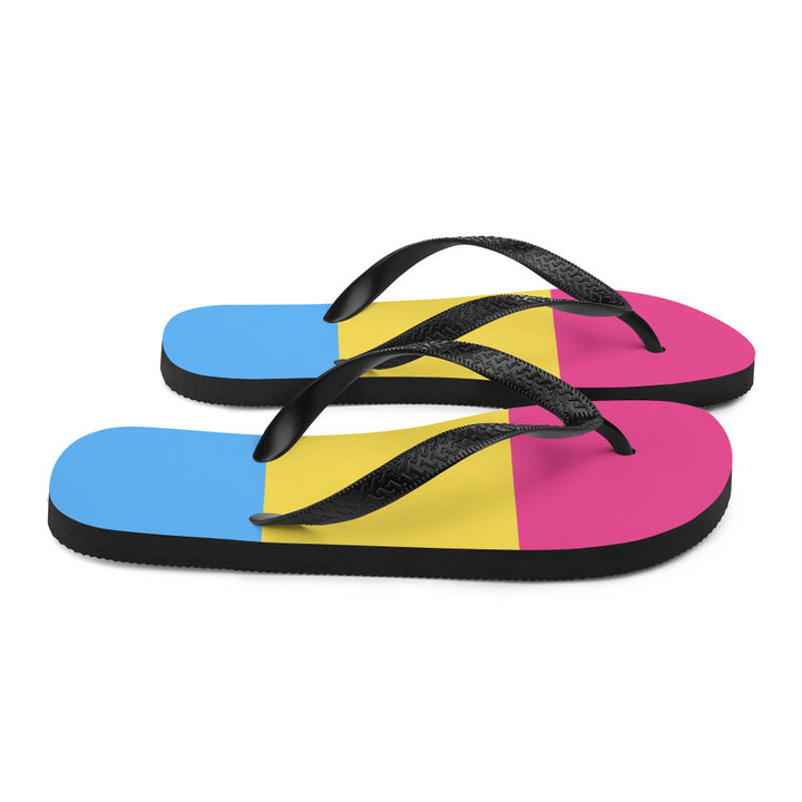 Pansexual Flag Flip-Flops Flip Flops The Rainbow Stores