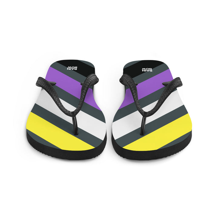 Non-Binary Diagonal Stripes Flip-Flops Flip Flops The Rainbow Stores