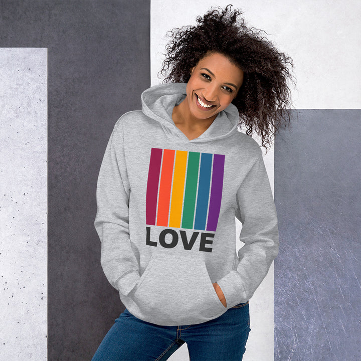 Love Lines Hoodie Hoodies The Rainbow Stores