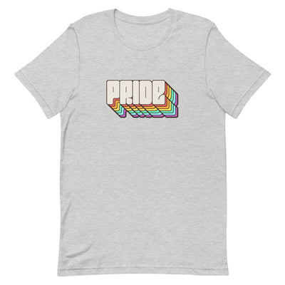 Pride With A Rainbow Shadow T-Shirt T-shirts The Rainbow Stores