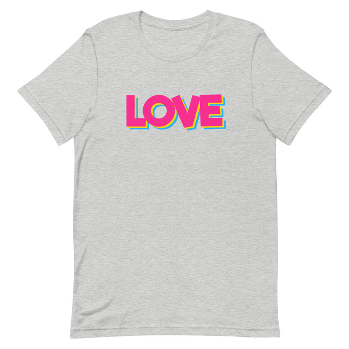 Pansexual Love T-Shirt T-shirts The Rainbow Stores