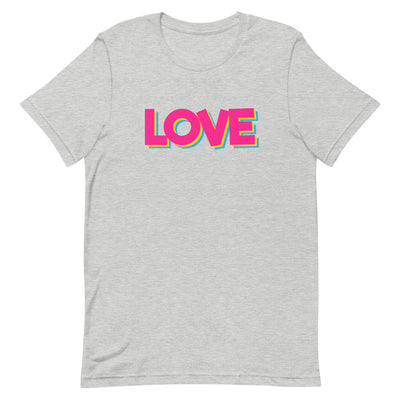 Pansexual Love T-Shirt T-shirts The Rainbow Stores