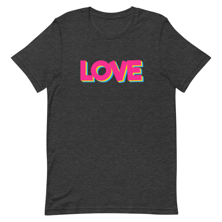 Pansexual Love T-Shirt T-shirts The Rainbow Stores