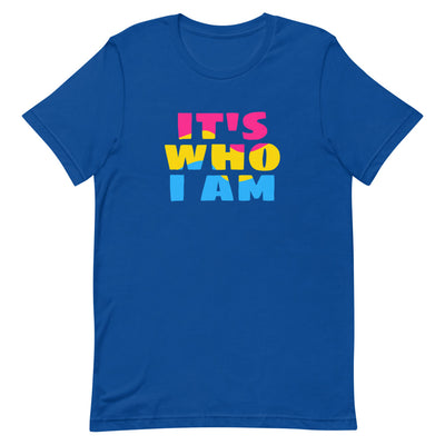It's Who I Am (Pansexual Flag) T-Shirt T-shirts The Rainbow Stores