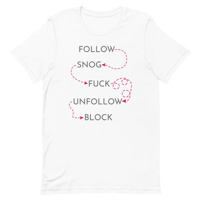 Follow Snog T-Shirt T-shirts The Rainbow Stores