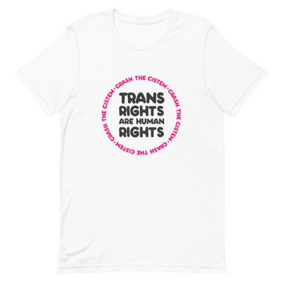 Trans Rights Are Human Rights T-Shirt T-shirts The Rainbow Stores
