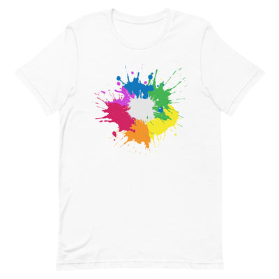 Rainbow Splatter T-Shirt T-shirts The Rainbow Stores