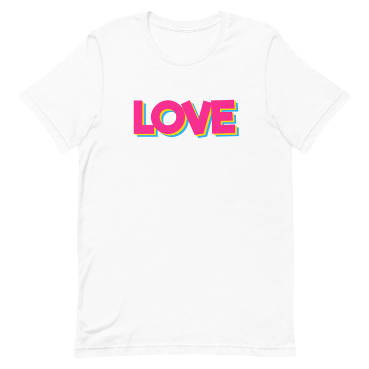 Pansexual Love T-Shirt T-shirts The Rainbow Stores