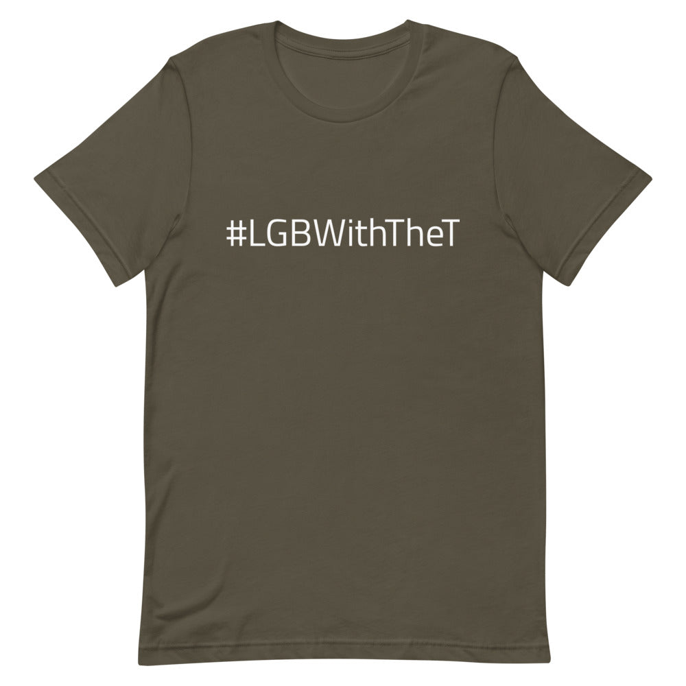 #LGBWithTheT T-Shirt T-shirts The Rainbow Stores