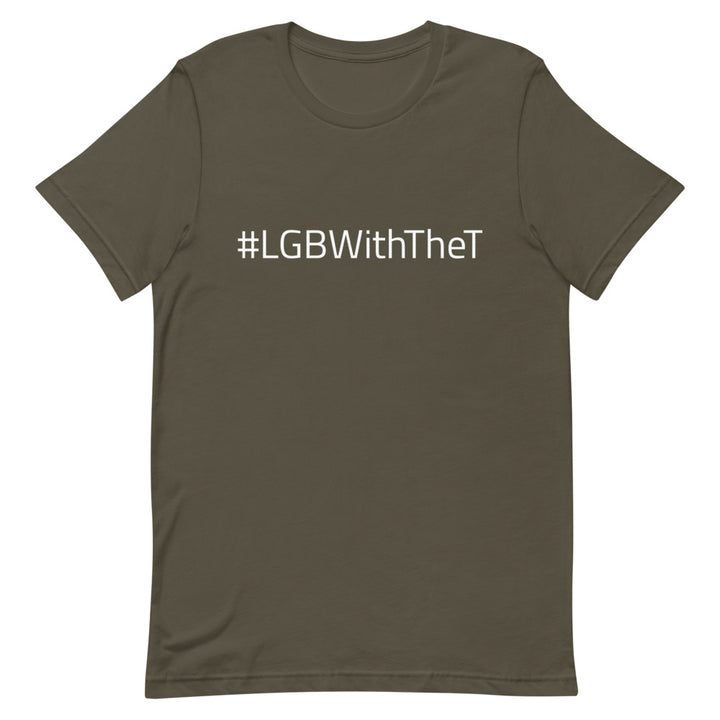 #LGBWithTheT T-Shirt T-shirts The Rainbow Stores