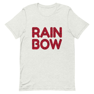 Red Leopard Logo T-Shirt T-shirts The Rainbow Stores