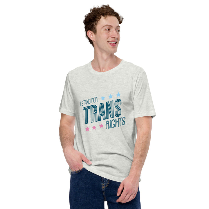 I Stand For Trans Rights T-shirt T-shirts The Rainbow Stores