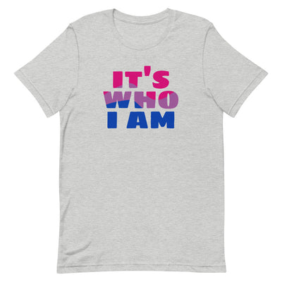 It's Who I Am (Bisexual Flag) T-Shirt T-shirts The Rainbow Stores