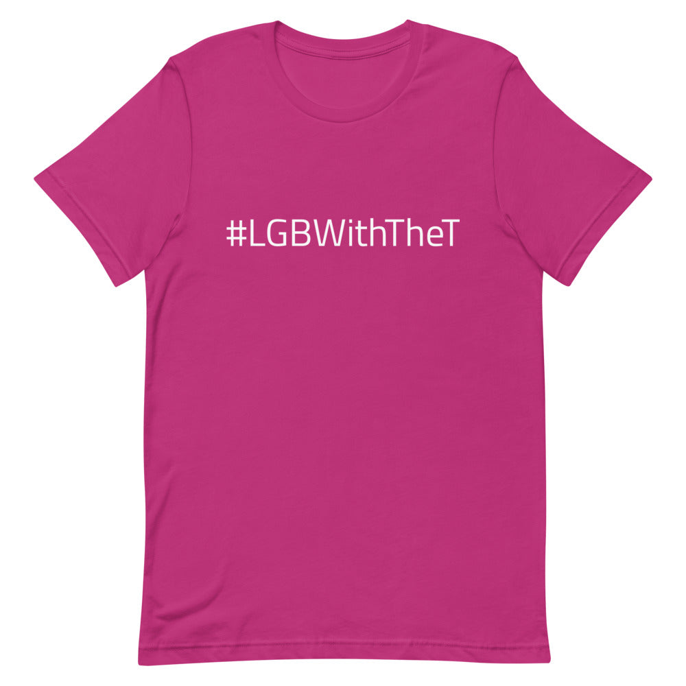 #LGBWithTheT T-Shirt T-shirts The Rainbow Stores