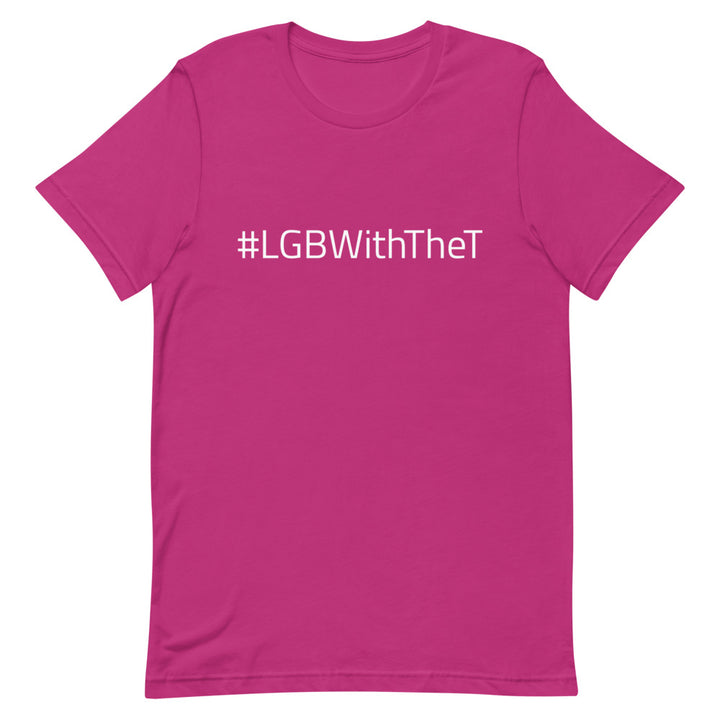 #LGBWithTheT T-Shirt T-shirts The Rainbow Stores