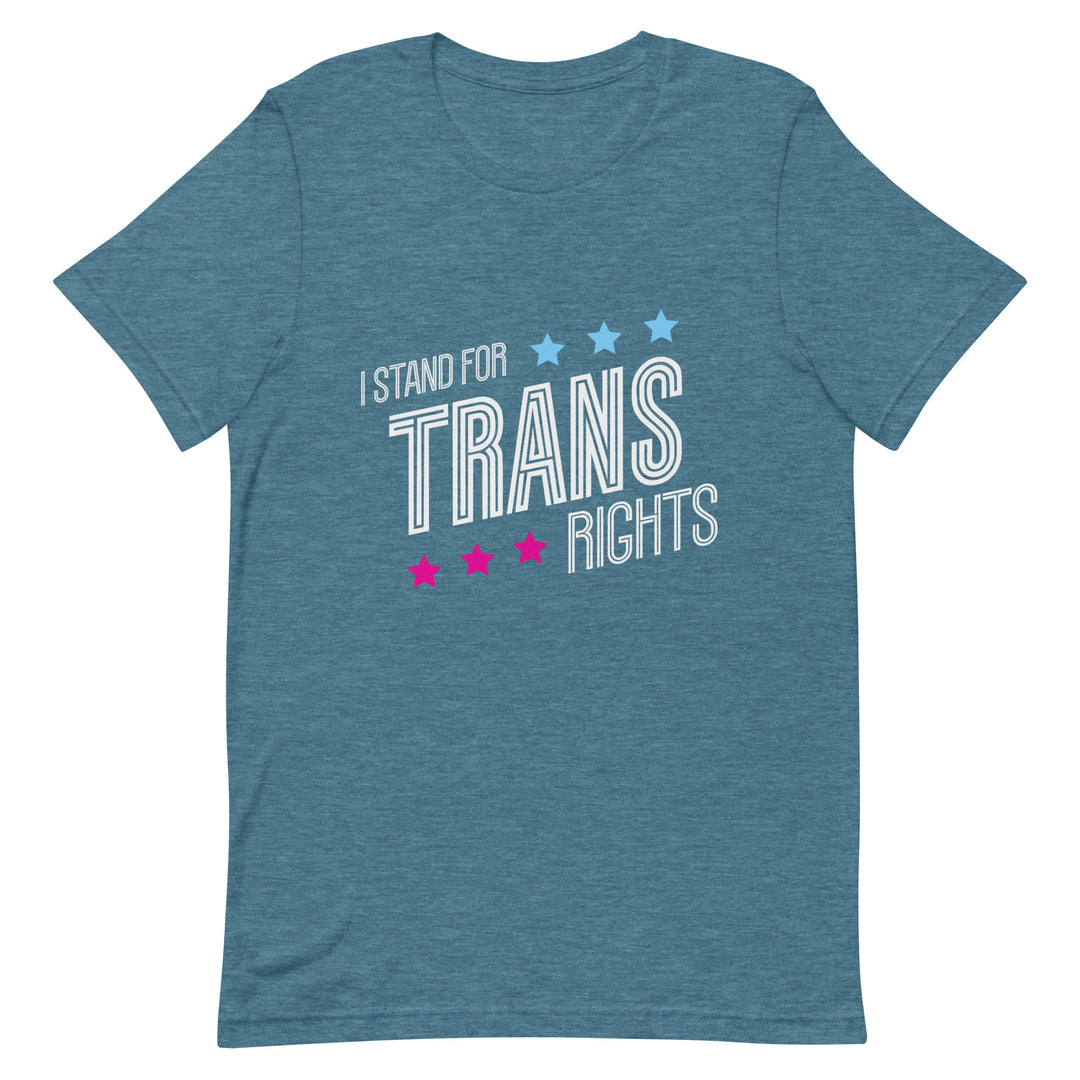 I Stand For Trans Rights T-shirt T-shirts The Rainbow Stores