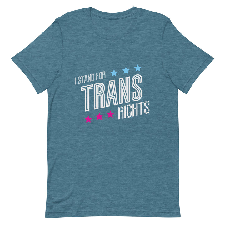 I Stand For Trans Rights T-shirt T-shirts The Rainbow Stores