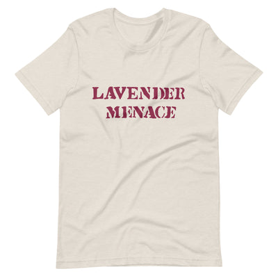 Lavender Menace T-shirt T-shirts The Rainbow Stores
