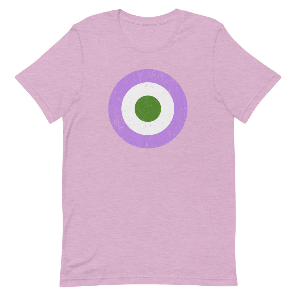 Genderqueer Roundel T-Shirt T-shirts The Rainbow Stores