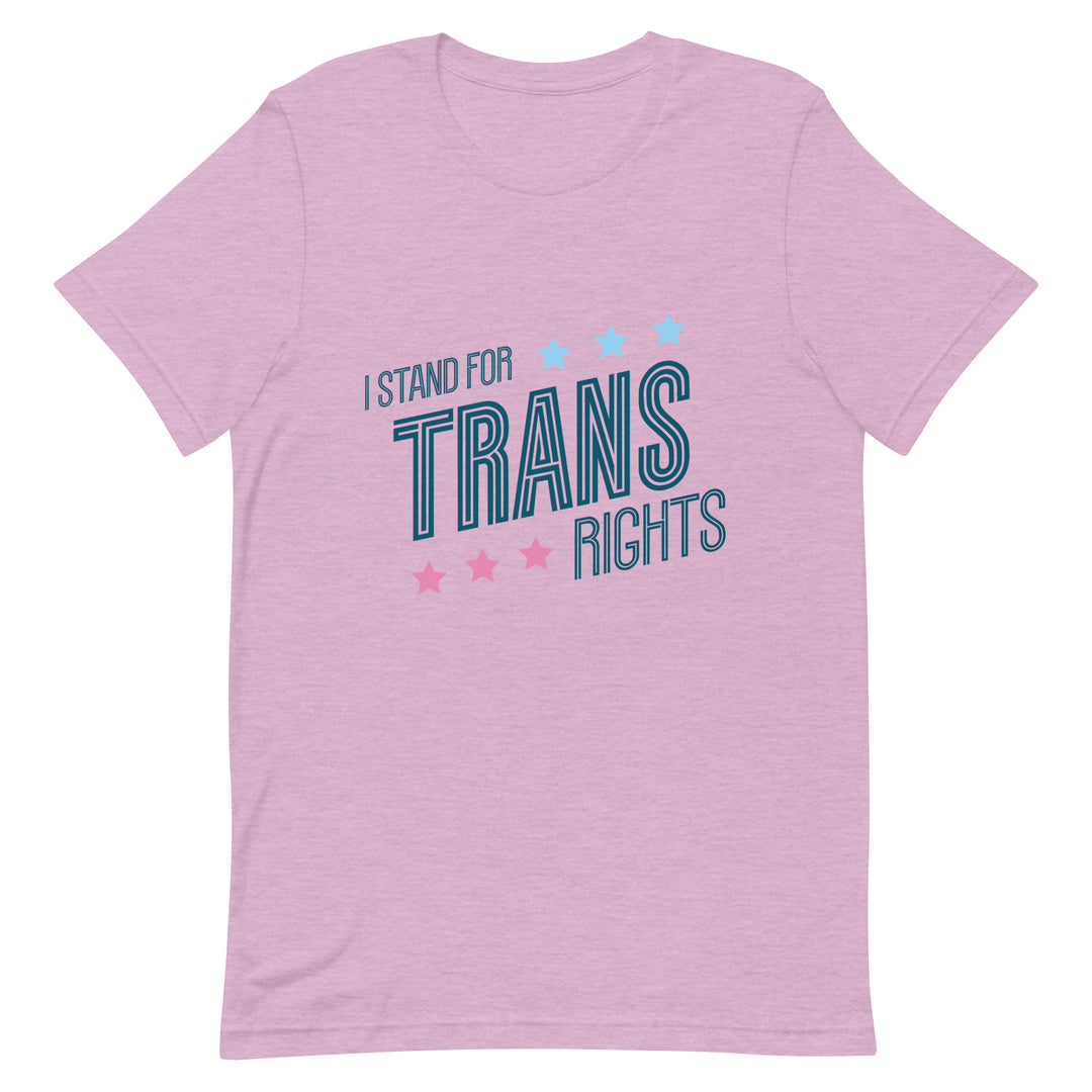 I Stand For Trans Rights T-shirt T-shirts The Rainbow Stores
