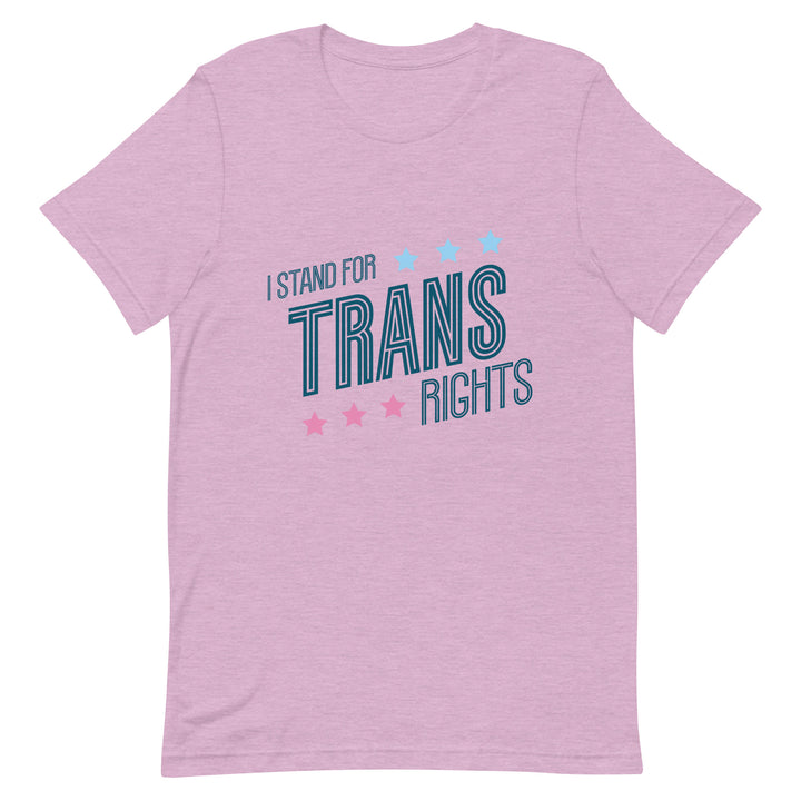 I Stand For Trans Rights T-shirt T-shirts The Rainbow Stores
