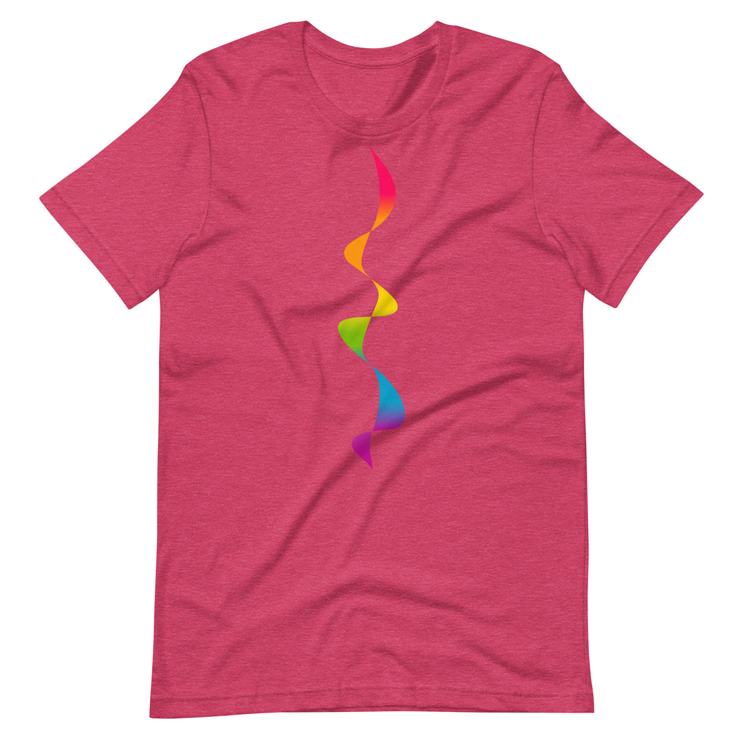 Rainbow Pride Ribbon T-Shirt T-shirts The Rainbow Stores