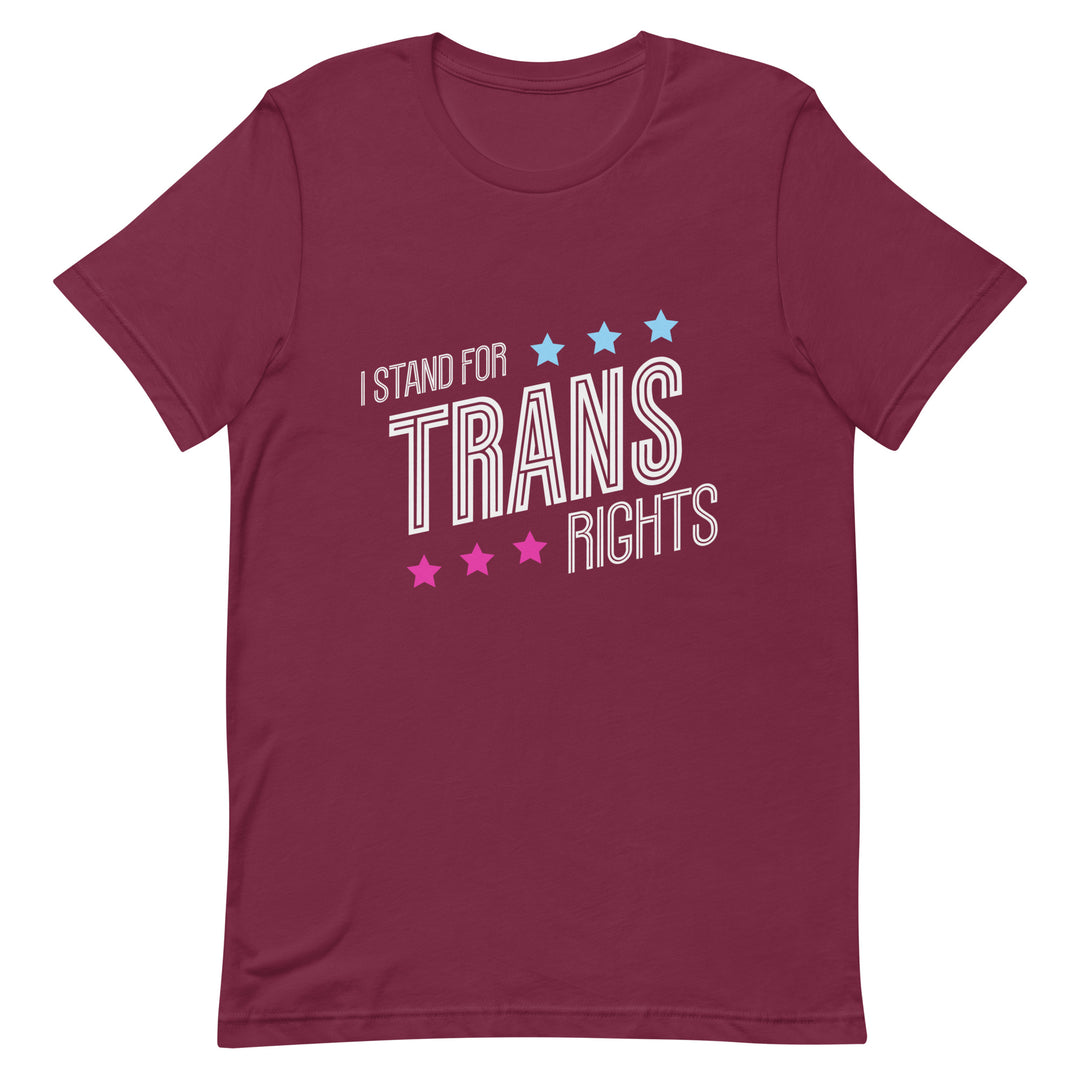 I Stand For Trans Rights T-shirt T-shirts The Rainbow Stores
