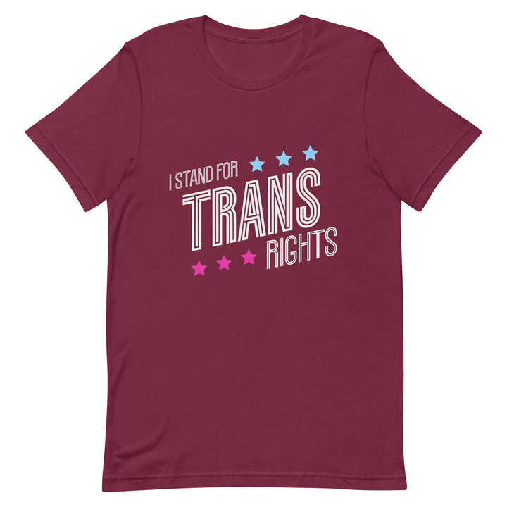 I Stand For Trans Rights T-shirt T-shirts The Rainbow Stores