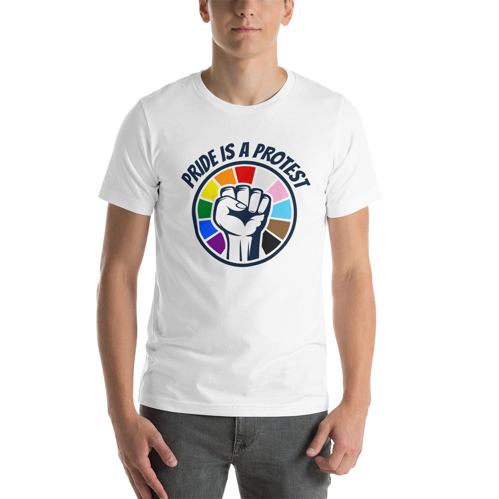 Pride Is A Protest T-Shirt T-shirts The Rainbow Stores