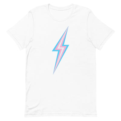 Trans Lightning T-Shirt T-shirts The Rainbow Stores