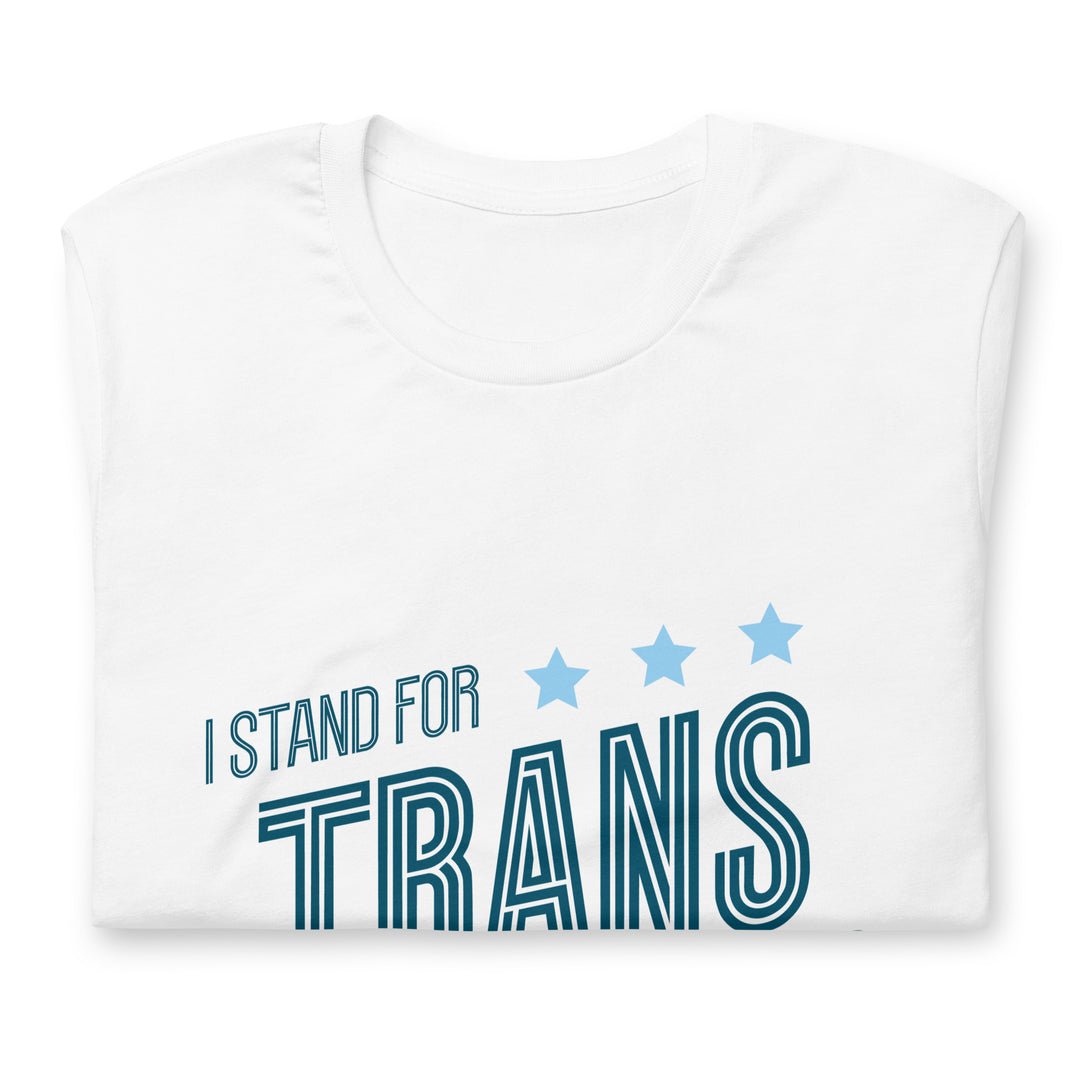 I Stand For Trans Rights T-shirt T-shirts The Rainbow Stores