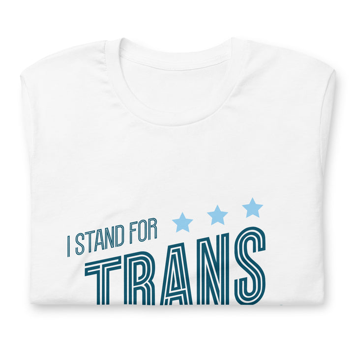 I Stand For Trans Rights T-shirt T-shirts The Rainbow Stores