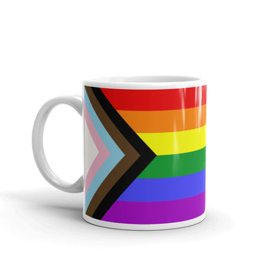 Pride Progress Flag Mug Mugs The Rainbow Stores