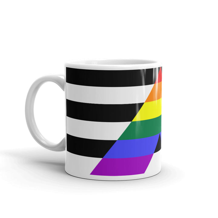 LGBTQ Ally Flag Mug Mugs The Rainbow Stores