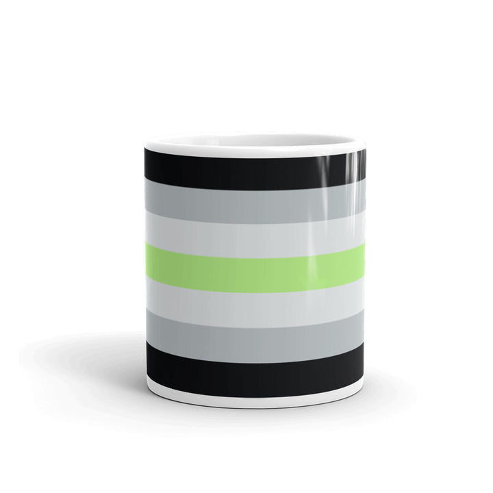 Agender Pride Flag Mug Mugs The Rainbow Stores