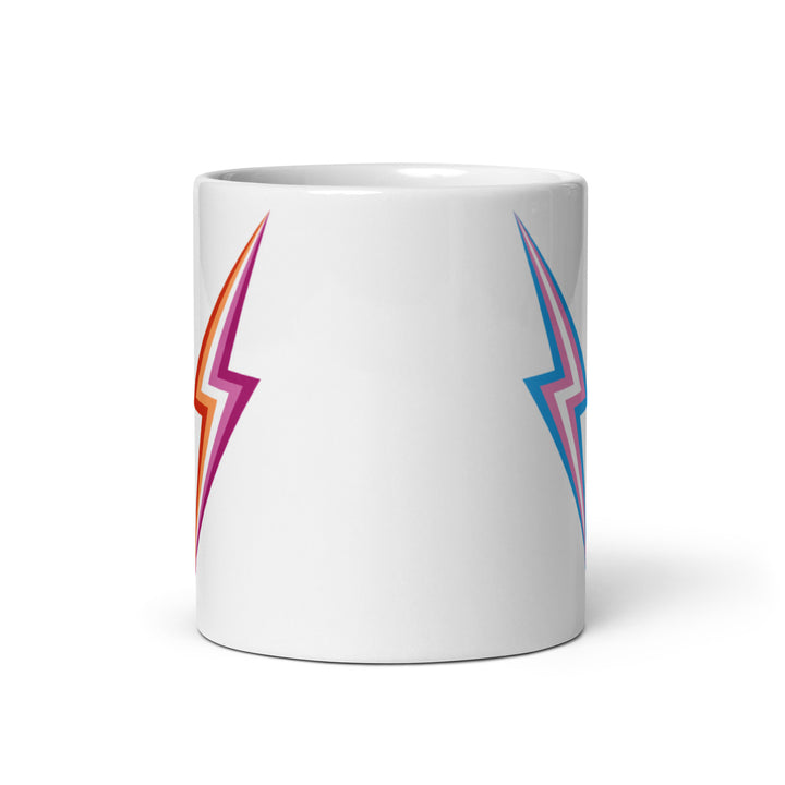 Trans Lesbian Lightning Mug Mugs The Rainbow Stores