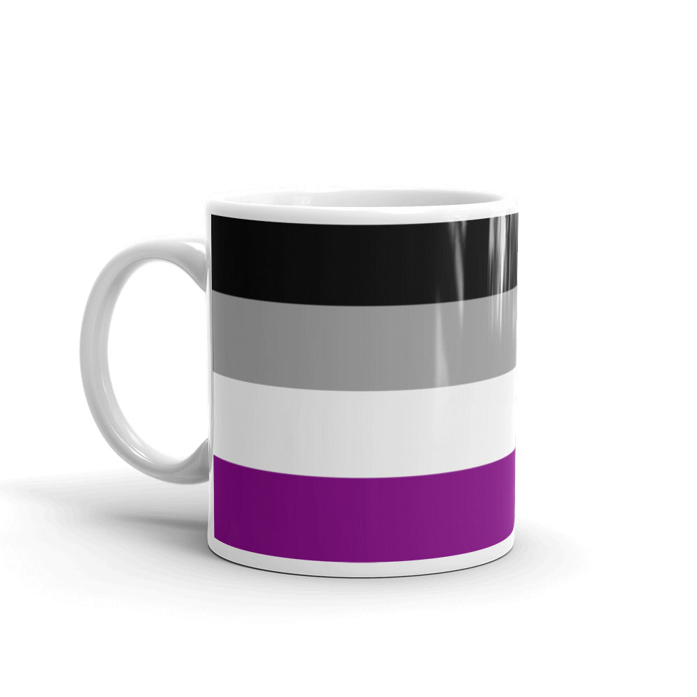 Asexual Pride Flag Mug Mugs The Rainbow Stores