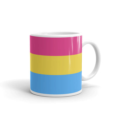 Pansexual Flag Mug Mugs The Rainbow Stores
