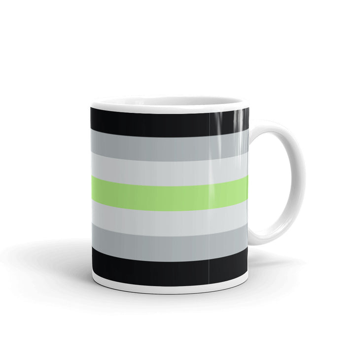 Agender Pride Flag Mug Mugs The Rainbow Stores