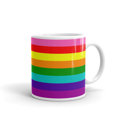 Gilbert Baker Original Pride Flag Mug Mugs The Rainbow Stores