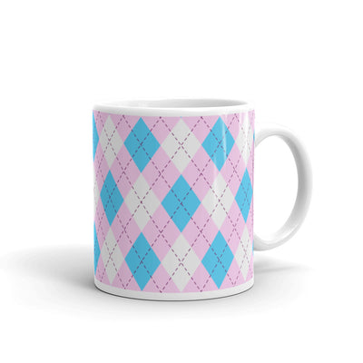 Trans Tartan Mug Mugs The Rainbow Stores