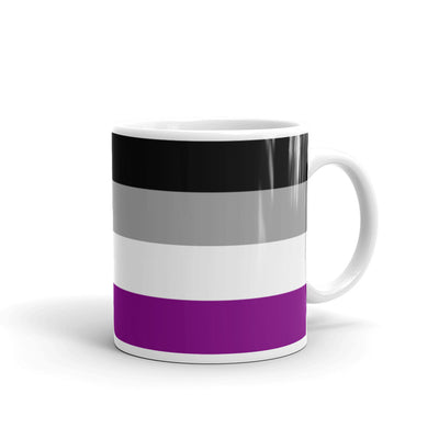 Asexual Pride Flag Mug Mugs The Rainbow Stores