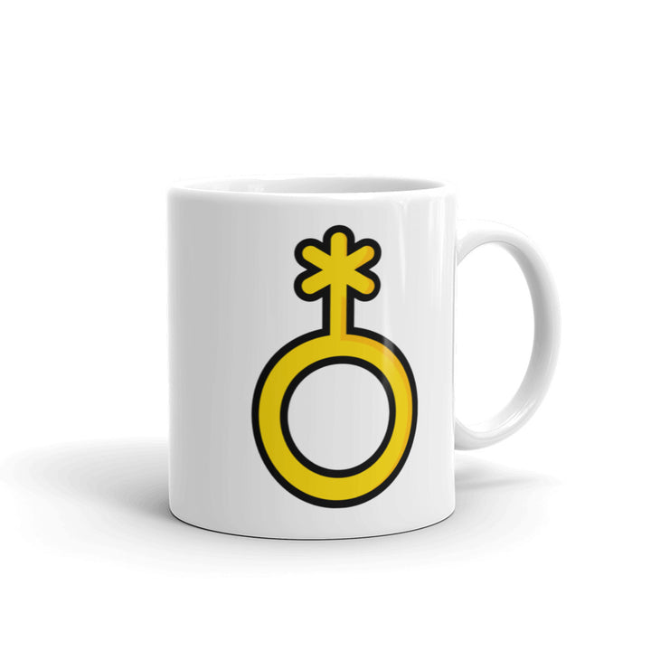 Non-Binary Symbol Mug Mugs The Rainbow Stores