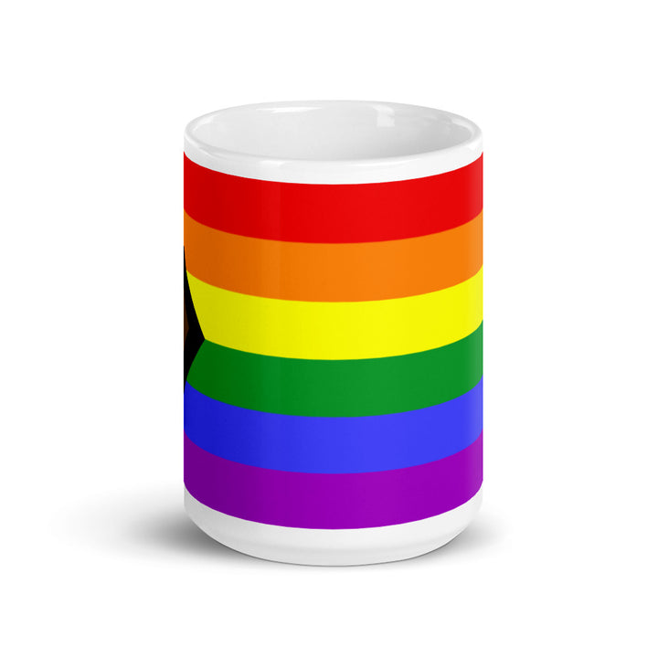 Pride Progress Flag Mug Mugs The Rainbow Stores